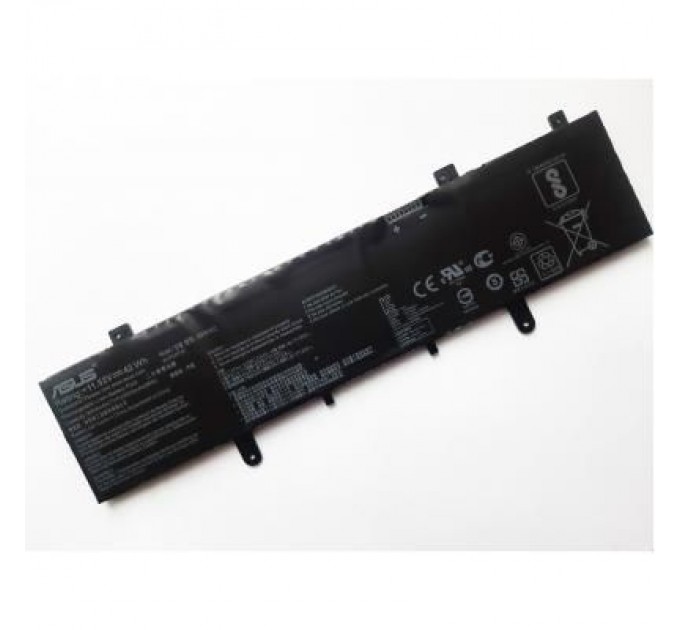 ASUS Акумулятор до ноутбука ASUS X405 B31N1632, 3653mAh (42Wh), 3cell, 11.52V, Li-ion (A47504)