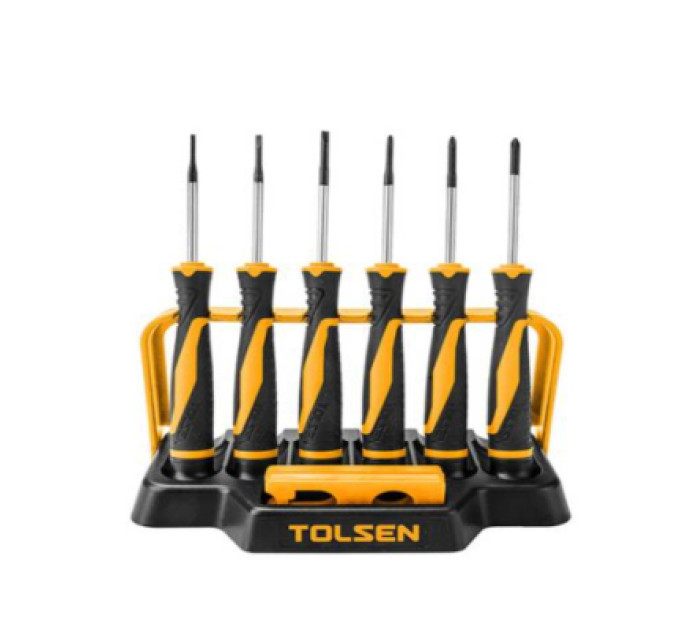 Tolsen Набір викруток Tolsen для точних робіт 8 шт. SL1,5;2,0;2,5 PH000;00; 50 мм (20193)
