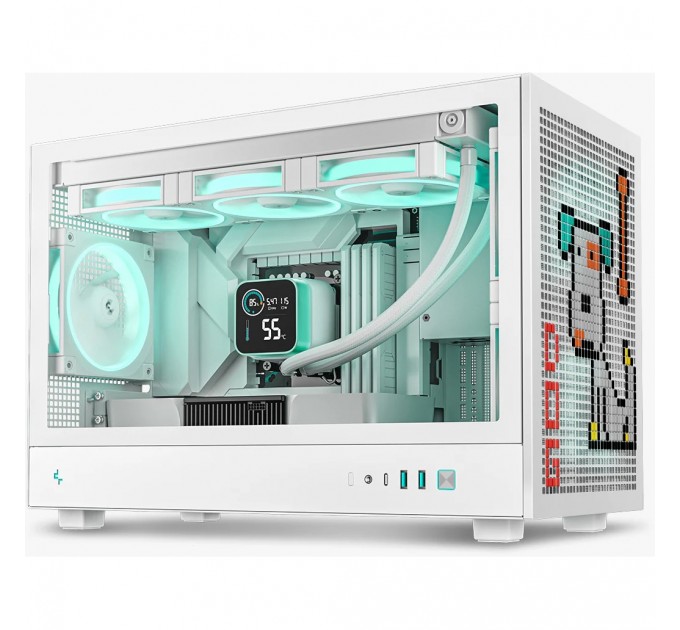 Deepcool Корпус DeepCool CH260 White (R-CH260-WHNGM0-G-1) без БЖ