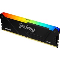 Модуль пам`яті DDR4 16GB/3200 Kingston Fury Beast RGB (KF432C16BB12A/16WP)