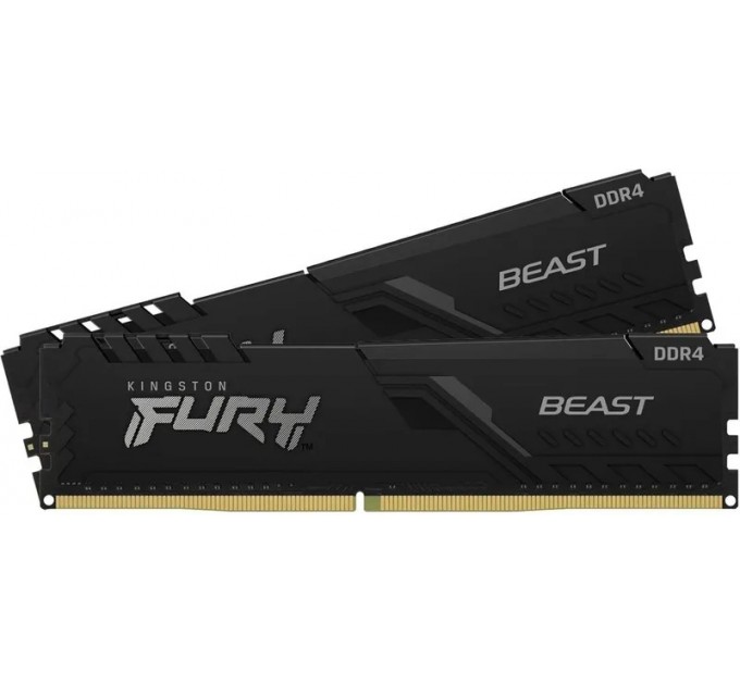 Kingston Модуль пам`ятi DDR4 2x16GB/3200 Kingston Fury Beast Black (KF432C16BB1K2/32WP)