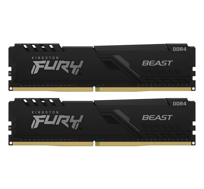 Kingston Модуль пам`ятi DDR4 2x16GB/3200 Kingston Fury Beast Black (KF432C16BB1K2/32WP)
