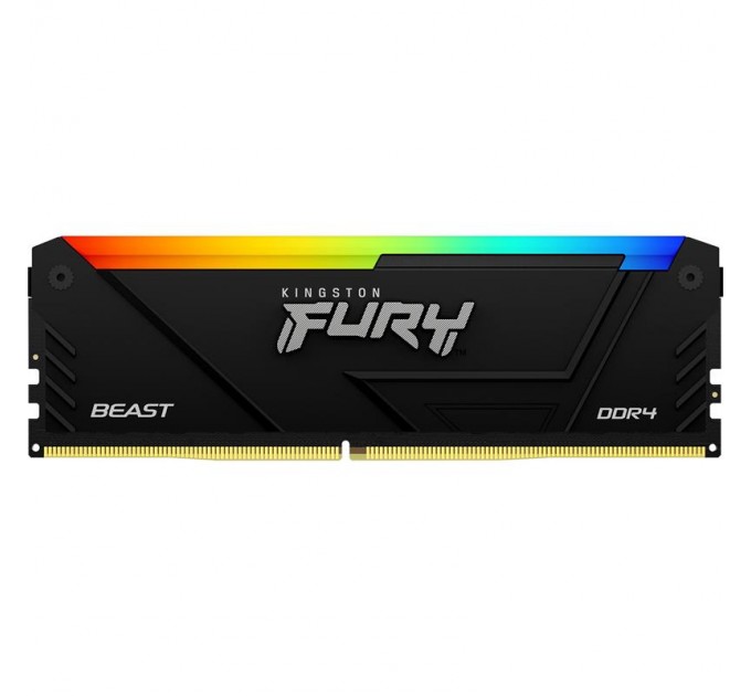 Kingston Модуль пам`яті DDR4 2x8GB/3200 Kingston Fury Beast RGB (KF432C16BB2AK2/16WP)