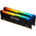 Kingston Модуль пам`яті DDR4 2x8GB/3200 Kingston Fury Beast RGB (KF432C16BB2AK2/16WP)