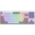 Hator Клавіатура Hator Rockfall 3 Mecha TKL QMK/VIA Orange Wireless White (HTK851UA)