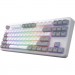 Hator Клавіатура Hator Rockfall 3 Mecha TKL QMK/VIA Orange Wireless White (HTK851UA)