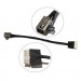 Dell Роз'єм живлення ноутбука з кабелем Dell PJ979 (4.5mm x 3.0mm + center pin), 6(5)-p (A49097)
