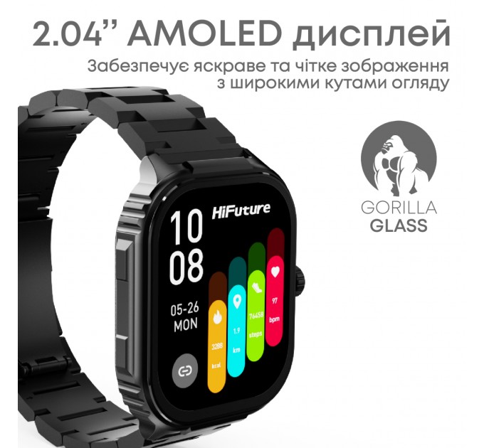 HIFuture Смарт-годинник HiFuture Ultra3 Pro Silver