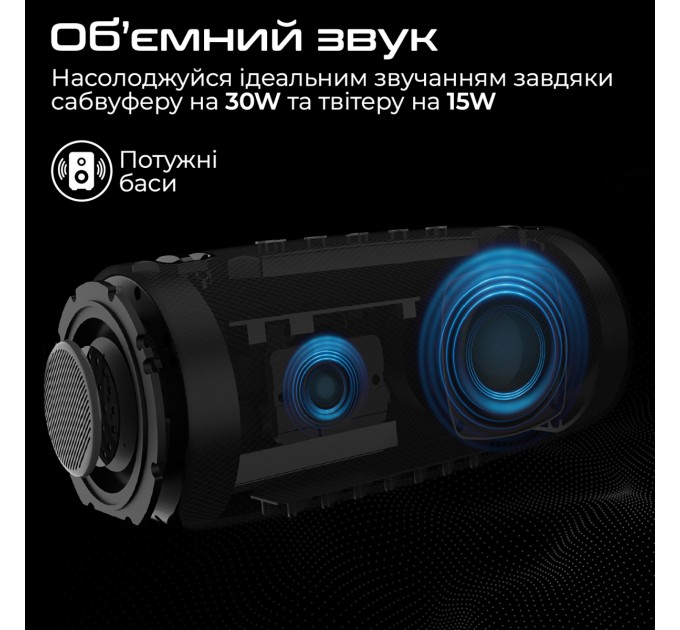 HIFuture Акустична система HiFuture Gravity 45W Blue (gravity.blue)