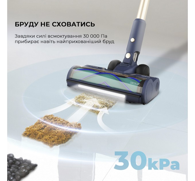 Cecotec Акумуляторний пилосос Cecotec Conga Rockstar 10500 Solar AquaPet Flex (A01_EU01_102551)