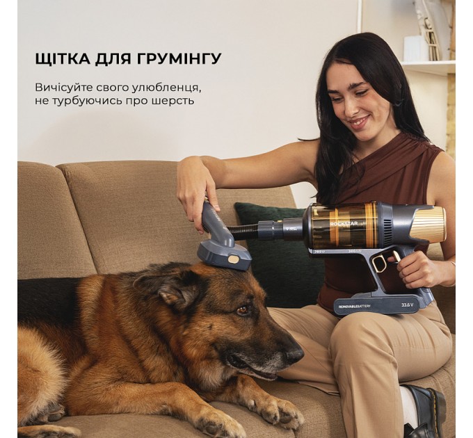 Cecotec Акумуляторний пилосос Cecotec Conga Rockstar 10500 Solar AquaPet Flex (A01_EU01_102551)