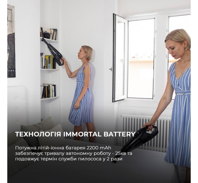 Cecotec Акумуляторний миючий пилосос Cecotec Conga Immortal ExtremeSuction 22.2 Animal Hand CCTC-05441 (8435484054416)