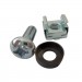 CSV Комплект кріплень гвинт+гайка+шайба (комплект 4 шт.)