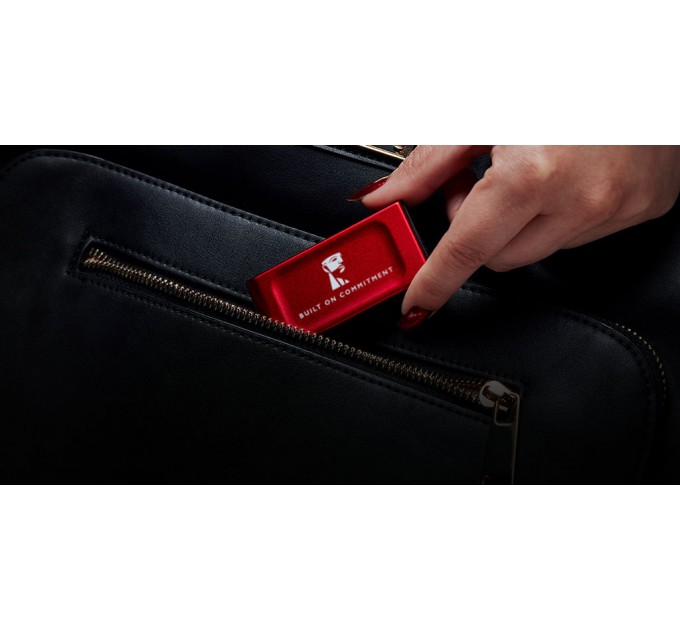Kingston Накопичувач зовнішній SSD Portable USB 1.0ТB Kingston SXS1000 BoC Red (SXS1000R/1000GA)