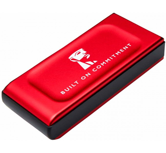 Kingston Накопичувач зовнішній SSD Portable USB 1.0ТB Kingston SXS1000 BoC Red (SXS1000R/1000GA)