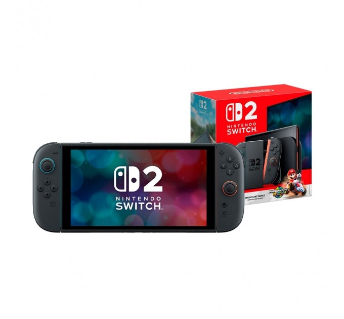 Nintendo_ Ігрова консоль Nintendo Switch 2 Black Mario Kart World Bundle (0045496321529)_JP