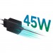 Samsung Зарядний пристрій Samsung USB-C PD45W black (EP-T4511NBEGEU)