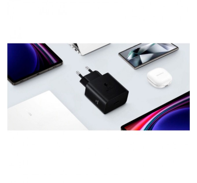 Samsung Зарядний пристрій Samsung USB-C PD45W black (EP-T4511NBEGEU)
