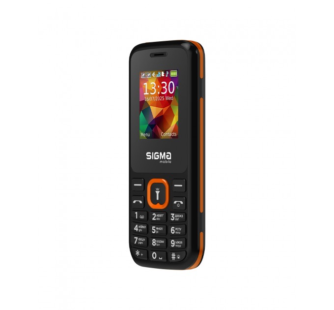 Sigma mobile Мобiльний телефон Sigma mobile X-style 171 Mini Dual Sim Black/Orange