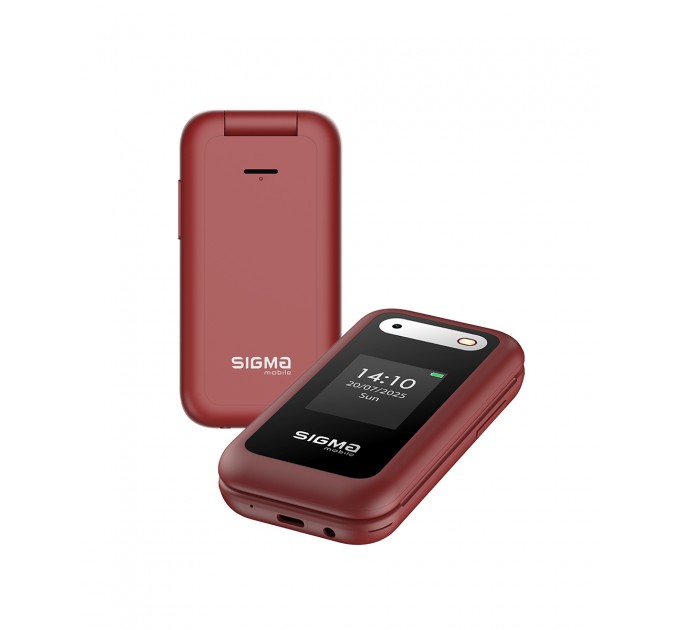 Sigma mobile Мобiльний телефон Sigma mobile X-style 281 Clik Dual Sim Red