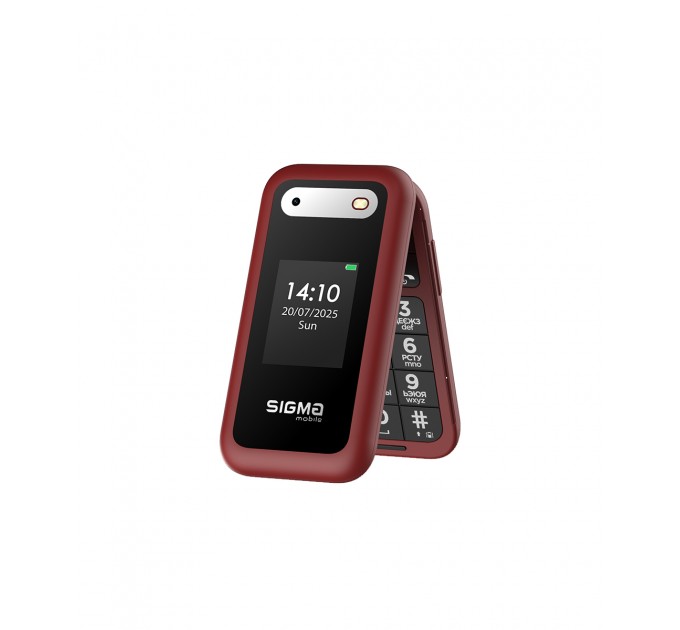 Sigma mobile Мобiльний телефон Sigma mobile X-style 281 Clik Dual Sim Red
