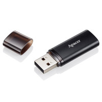 USB флеш накопичувач Apacer 32GB AH25B Black USB 3.1 (AP32GAH25BB-1)