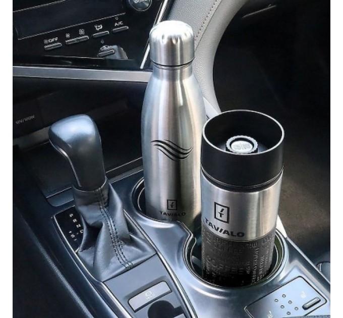 Tavialo Термокружка Tavialo + 2 ущільнювальних кільця 420 мл Чорний (190420101)