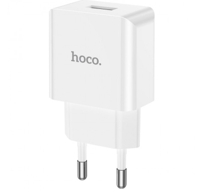 HOCO Зарядний пристрій HOCO C106A Leisure USB 10.5W White (6931474783882)