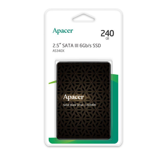 Apacer Накопичувач SSD 2.5" 240GB AS340X Apacer (AP240GAS340XC-1)