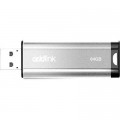 AddLink USB флеш накопичувач AddLink 64GB U25 Silver USB 2.0 (ad64GBU25S2)
