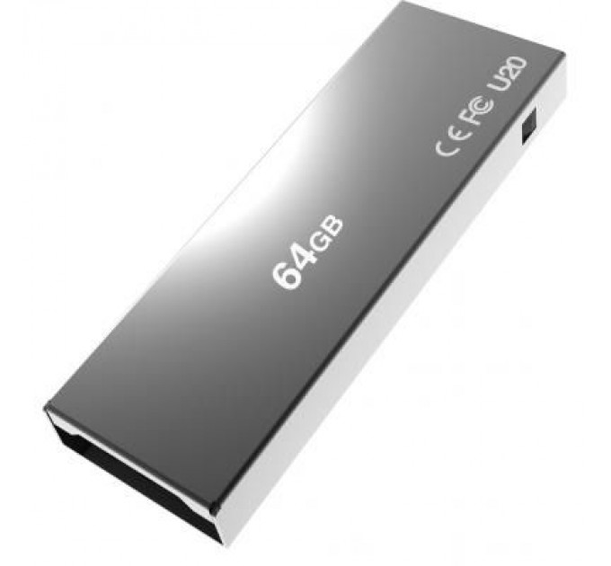 AddLink USB флеш накопичувач AddLink 64GB U20 Titanium USB 2.0 (ad64GBU20T2)