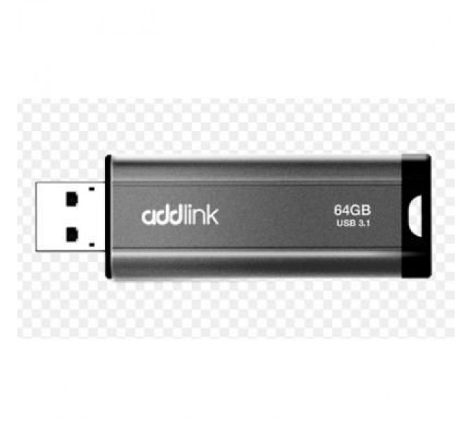 AddLink USB флеш накопичувач AddLink 64GB U65 Gray USB 3.1 (ad64GBU65G3)
