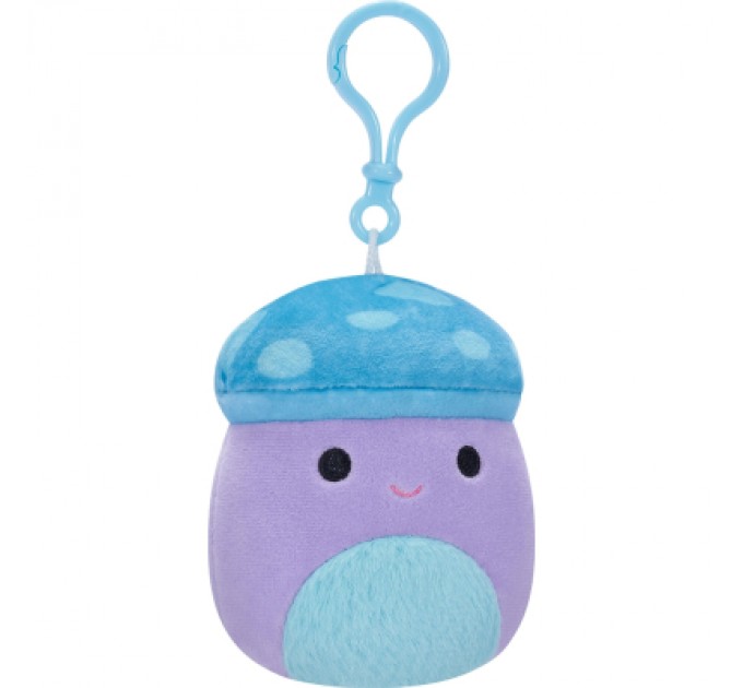 Squishmallows М'яка іграшка Squishmallows на кліпсі – Гриб Пайл 9 см (SQCP00149)