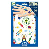 Набір для творчості Djeco Космос наклейки на тіло (DJ09590)