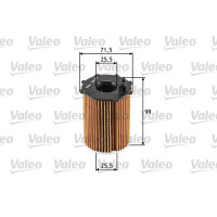 Фільтр масляний Valeo 586500