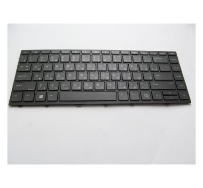 HP Клавіатура ноутбука HP ProBook 430 G5, 440 G5, 445 G5 черная с черной рамкой с подс (A46161)