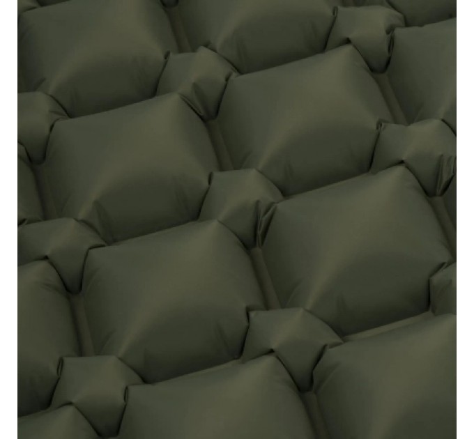 Highlander Туристичний килимок Highlander Nap-Pak Inflatable Sleeping Mat XL 5 cm Olive (AIR073-OG) (930483)