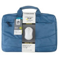 Tucano Сумка для ноутбука Tucano 15.6" SLIM BAG IDEALE + Wireless mouse, Blue (BU-BIDEA-WM-Z)