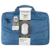 Tucano Сумка для ноутбука Tucano 15.6" SLIM BAG IDEALE + Wireless mouse, Blue (BU-BIDEA-WM-Z)