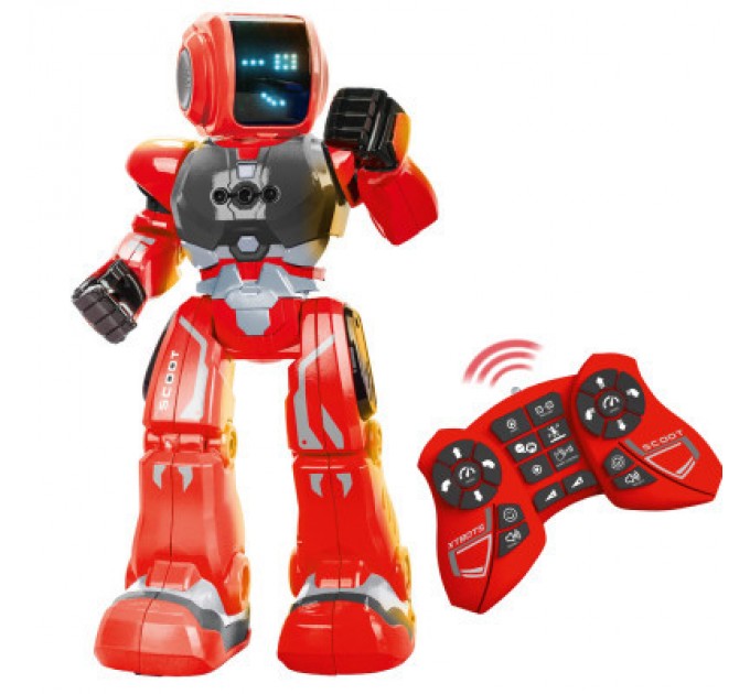 BlueRocket Інтерактивна іграшка BlueRocket Робот-рятувальник Скут STEM (XT3803426)