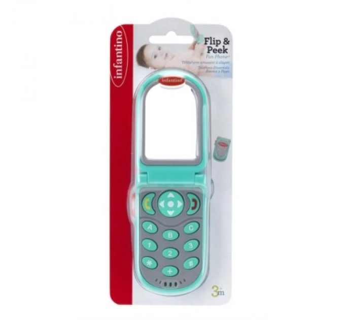 Infantino Розвиваюча іграшка Infantino цікавий телефон FLIP & PEEK (306307I)