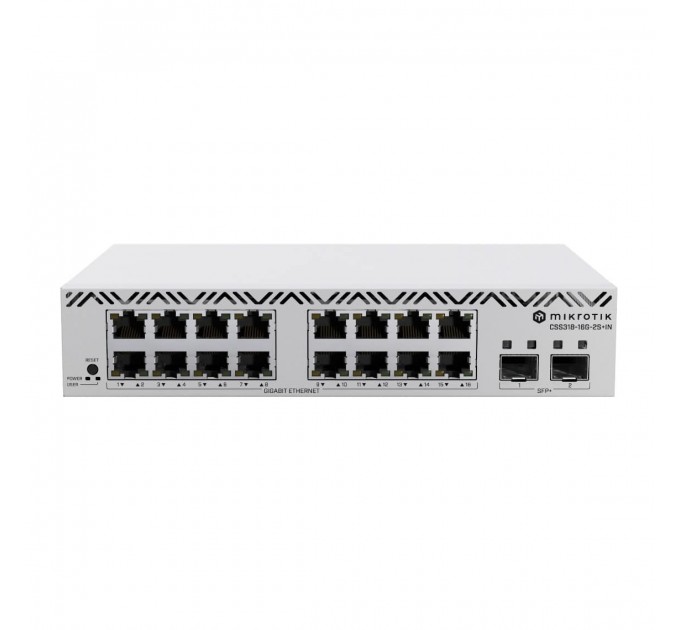 Mikrotik Коммутатор MikroTik CSS318-16G-2S+IN (16x1Gb, 2xSFP+)