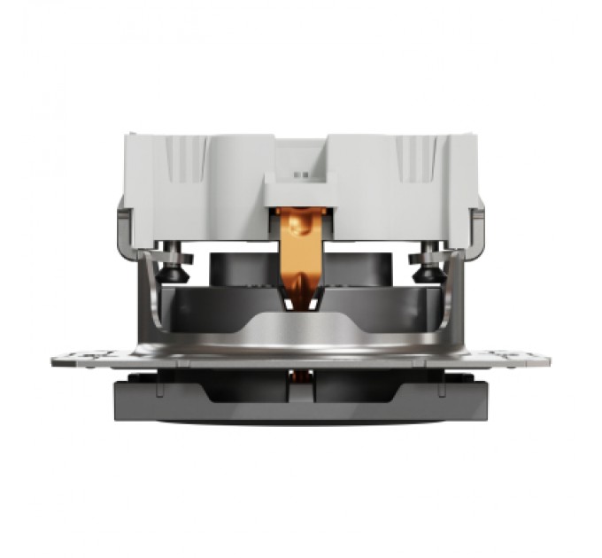 Schneider Electric Розетка Schneider Electric ASFORA  антрацит (EPH2900171)