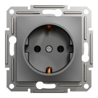 Розетка Schneider Electric ASFORA  антрацит (EPH2900171)