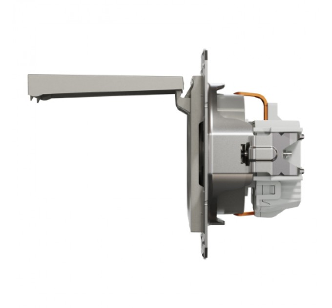 Schneider Electric Розетка Schneider Electric ASFORA з кришкою, бронза (EPH3100169)