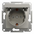 Schneider Electric Розетка Schneider Electric ASFORA з кришкою, бронза (EPH3100169)