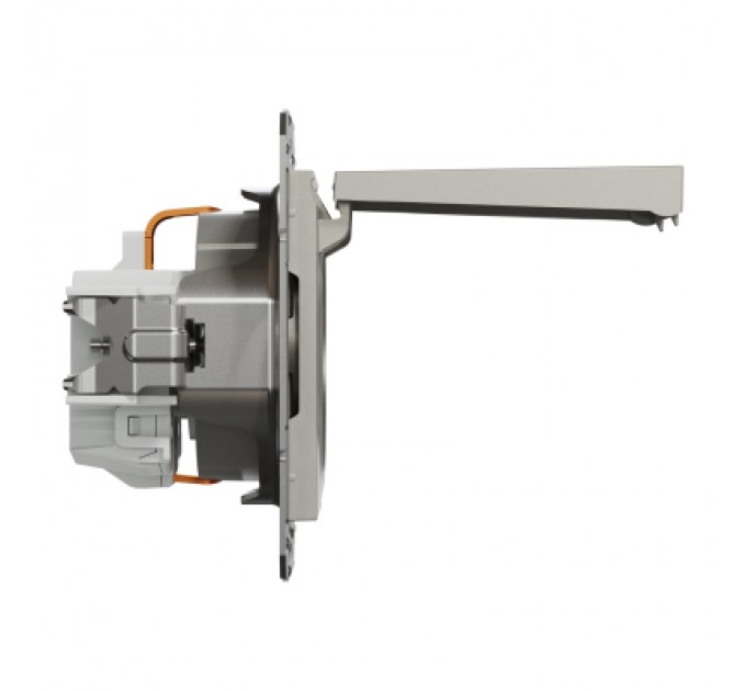 Schneider Electric Розетка Schneider Electric ASFORA з кришкою, бронза (EPH3100169)