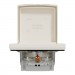 Schneider Electric Розетка Schneider Electric ASFORA з кришкою IP44, крем (EPH3100323)