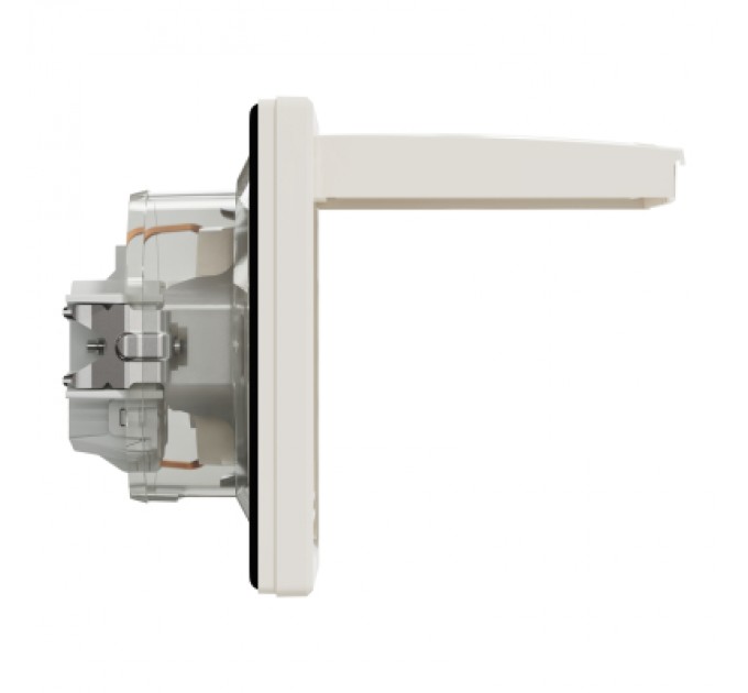 Schneider Electric Розетка Schneider Electric ASFORA з кришкою IP44, крем (EPH3100323)