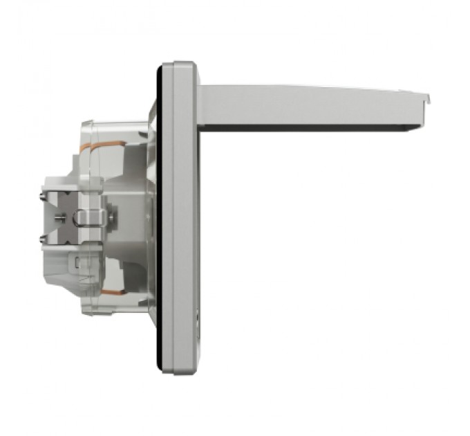 Schneider Electric Розетка Schneider Electric ASFORA з кришкою IP44, алюміній (EPH3100361)